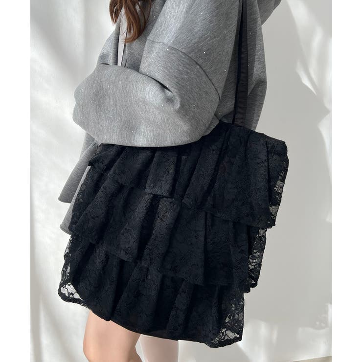 レースティアードトートバッグ | MAJESTIC LEGON  | 詳細画像4 