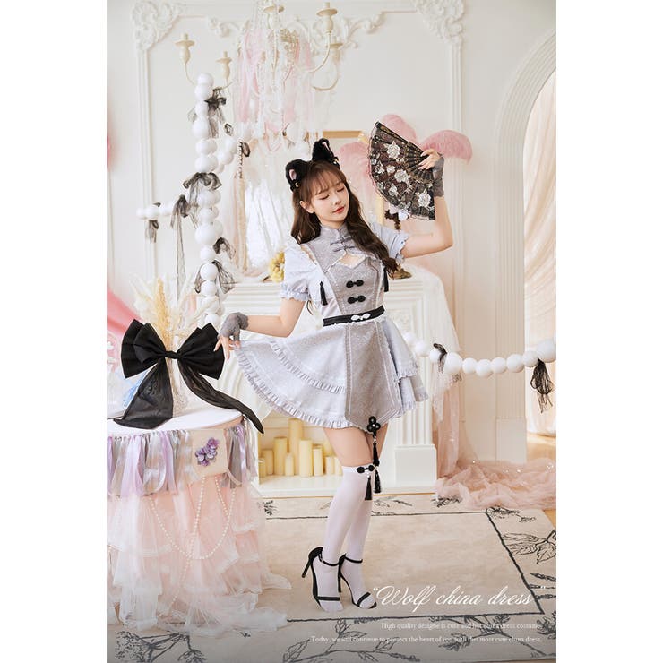 大人気アイテム ノーブルクリスタルウルフチャイナ[品番：MYMT0000741 コスプレ衣装