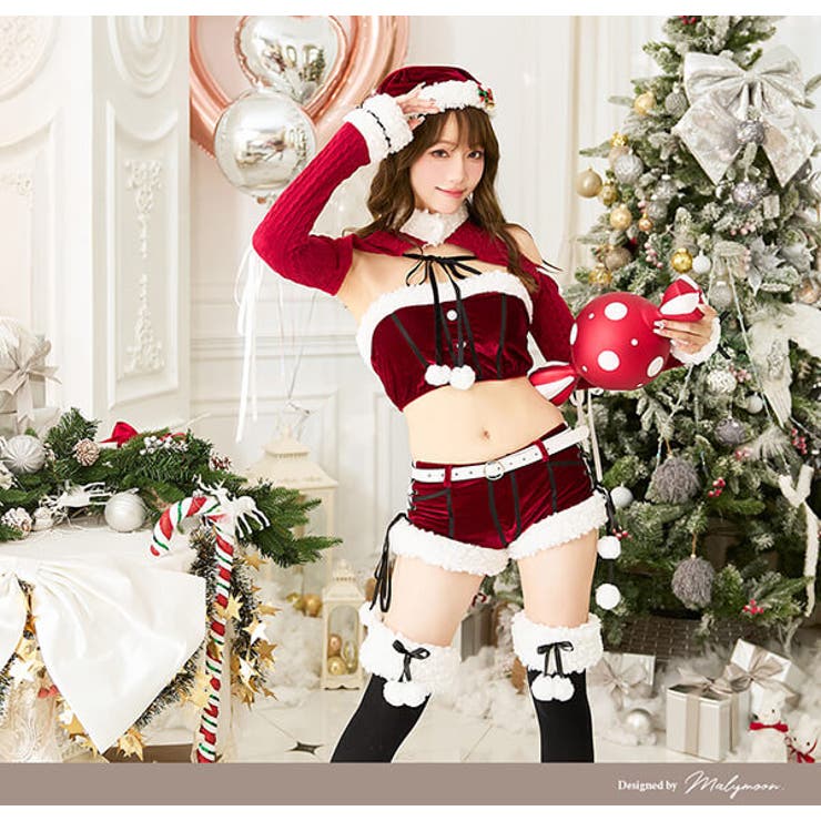 リボンラッピングサンタセットアップ | Malymoon  | 詳細画像2 