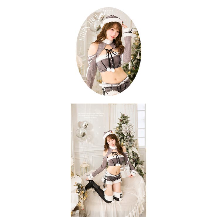 リボンラッピングサンタセットアップ | Malymoon  | 詳細画像7 