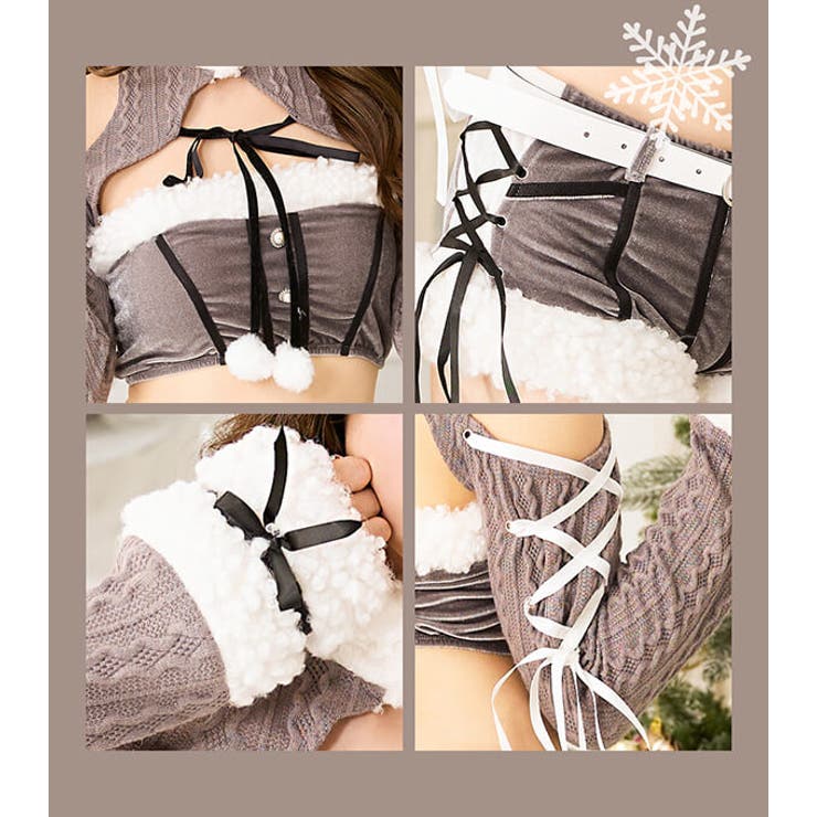 リボンラッピングサンタセットアップ | Malymoon  | 詳細画像10 