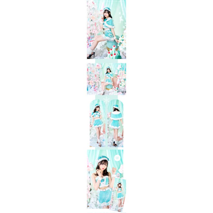 パステルスノーアイドルサンタ[品番：MYMT0000780]｜Malymoon （マリームーン  ）のレディースファッション通販｜SHOPLIST（ショップリスト）