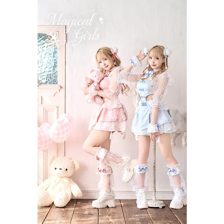 魔法少女 スパークルフィーユマジカルチャイナ《ハロウィンコスプレ9点セット》【M… | Malymoon  | 詳細画像3 