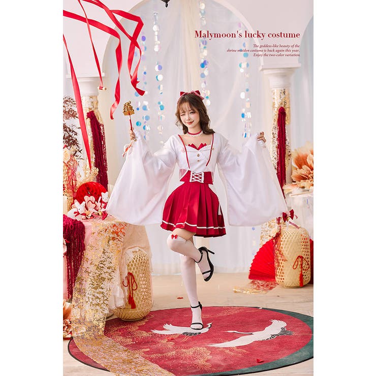 ドリーミーレース七夕織姫ドレスコスチューム【Malymoon/マリームーン】 新品♡マリームーン Malymoon 七夕織姫コスチューム ピンク