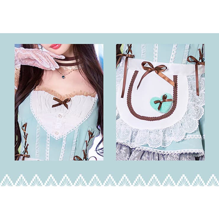 チョコミントパフェメイド[品番：MYMT0000871]｜Malymoon