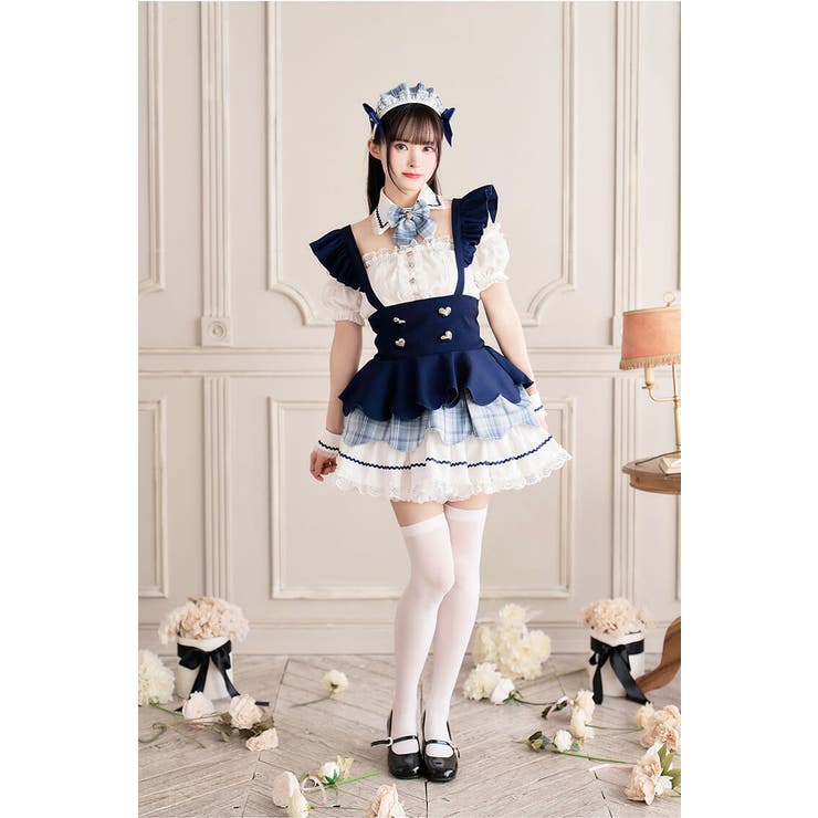 ロイヤルブルーヒロインメイド　Malymoon/マリームーン ロイヤルブルーヒロインメイド[品番：MYMT0000879]｜Malymoon