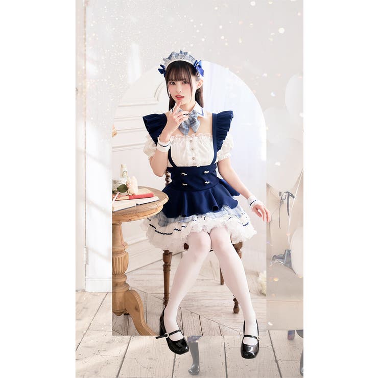 Maly moon マリームーン　ロイヤルブルーヒロインメイド ロイヤルブルーヒロインメイド[品番：MYMT0000879]｜Malymoon （マリー