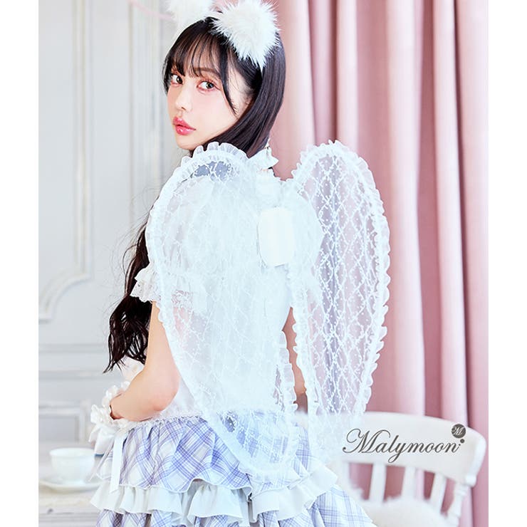 Malymoonホワイトコスプレ衣装 白猫 Amazon.co.jp: [Malymoon