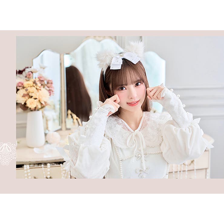 藤咲凪着用】ピュアパールリリーキャット《ハロウィンコスプレ9点