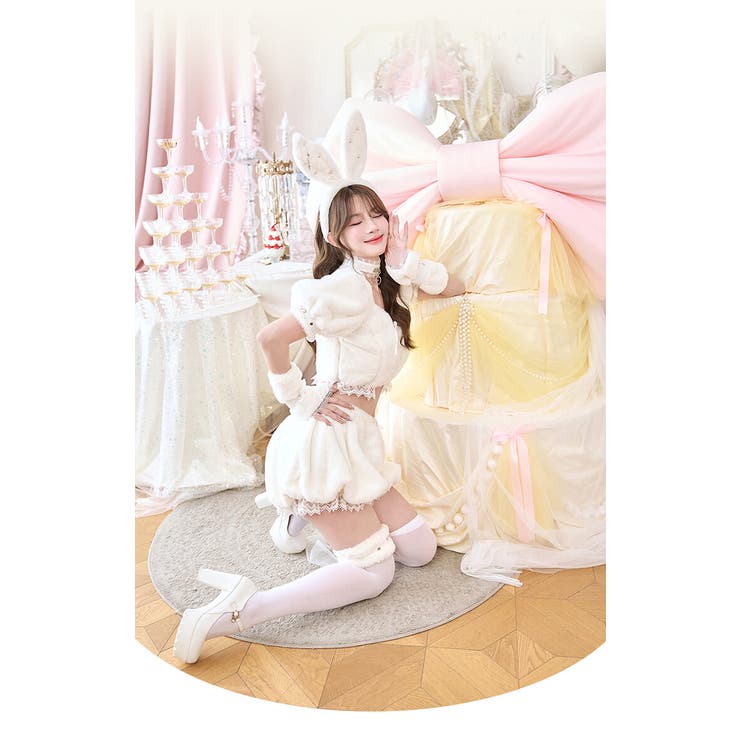 スイートバニーラテセットアップ《ハロウィンコスプレ9点セット》【Malymoon… | Malymoon  | 詳細画像9 