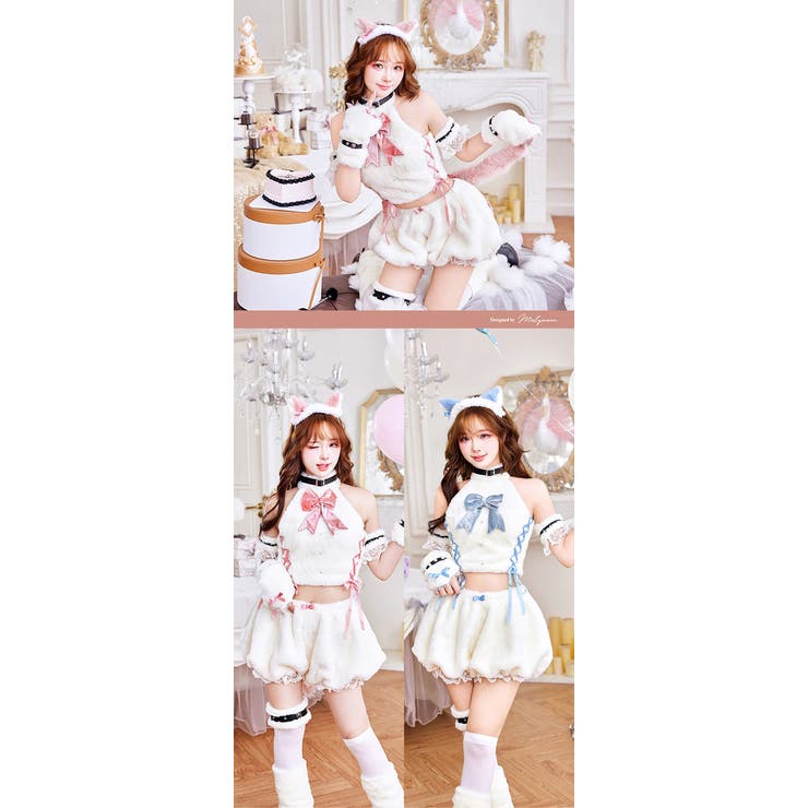 ハロウィン　コスプレ　マリームーン　アメスリフロートキャット　Malymoon 即日発送】アメスリフロートキャット《ハロウィンコスプレ12点