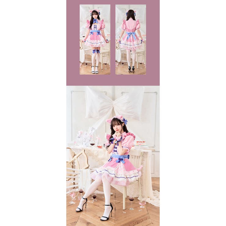 【藤咲凪着用】キャンディメルトチャイナキャット《ハロウィンコスプレ10点セット》… | Malymoon  | 詳細画像4 