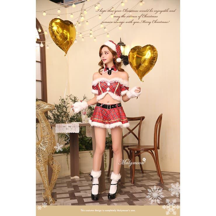 サンタ コスプレ セクシー[品番：MYMT0000229]｜Malymoon （マリームーン  ）のレディースファッション通販｜SHOPLIST（ショップリスト）