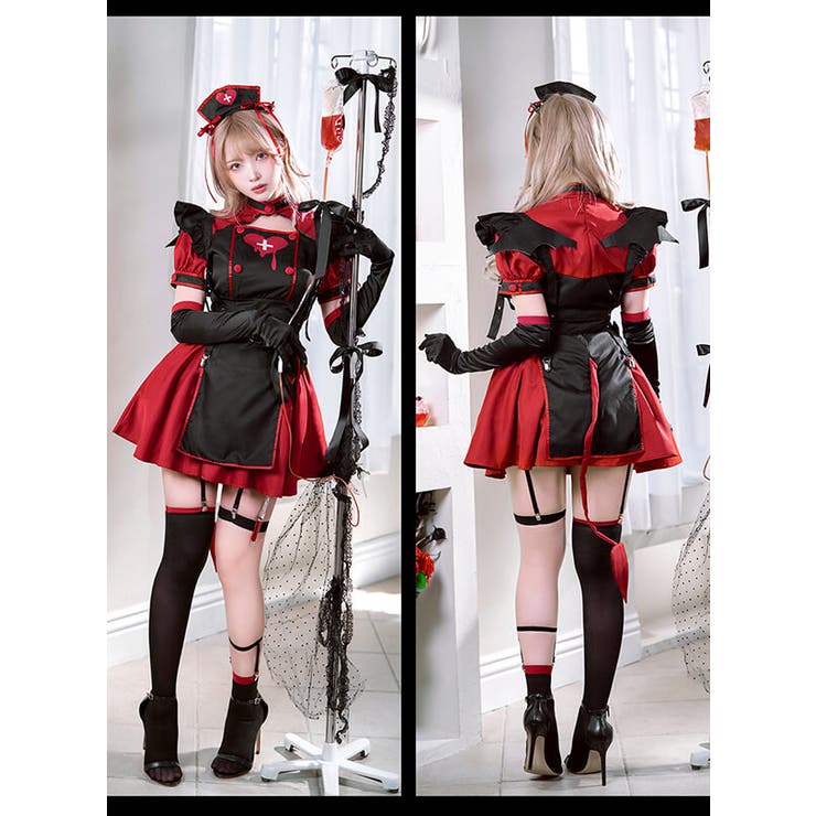 ブラックデビルハーネスナース[品番：MYMT0000702]｜Malymoon （マリームーン  ）のレディースファッション通販｜SHOPLIST（ショップリスト）