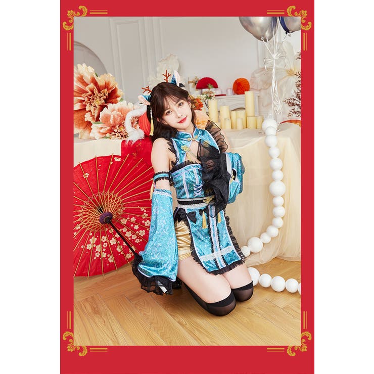 イルミネイトシャイニー辰チャイナ《ハロウィンコスプレ6点セット》【Malymoo… | Malymoon  | 詳細画像8 