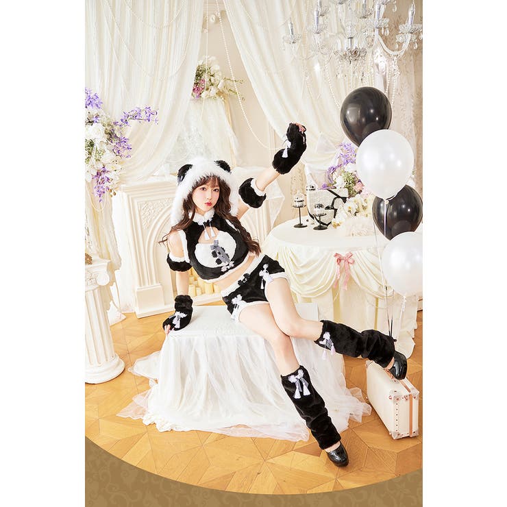 もこもこパンダチャイナ[品番：MYMT0000589]｜Malymoon （マリー