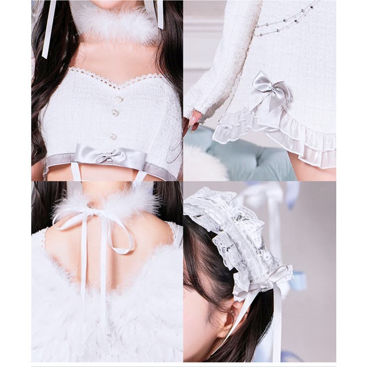 Malymoon/マリームーン シュガーホワイトエンジェル 即日発送】【ハロウィン】シュガーホワイトエンジェル【Malymoon