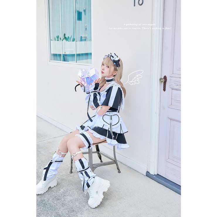 天使界隈 魔法少女ドリーミーセーラー《ハロウィンコスプレ11点セット