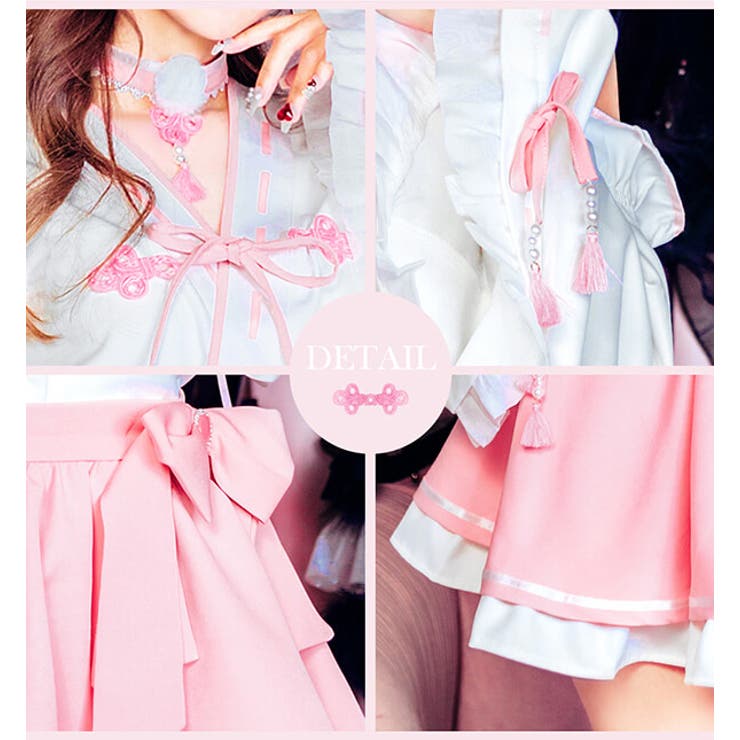 【正規取扱店】 ピンクドール巫女コスチューム[品番：MYMT0000828]｜Malymoon コスプレ衣装