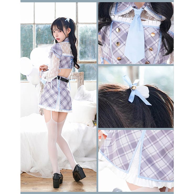 品質保証 レーススリーブ制服コスチューム[品番：MYMT0000619]｜Malymoon コスプレ衣装