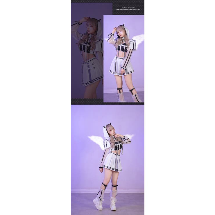即日発送】..天使界隈..ゲーミングデビルガール《ハロウィン