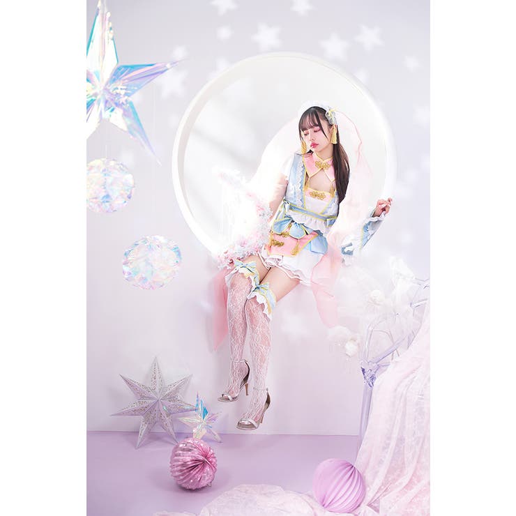 シャーベットムーン七夕織姫セットアップドレス