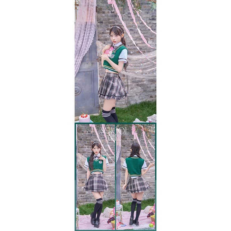 ピンクは予約】アイドルモードスクールガールコスチューム《オリジナルコスプレ6点セット》【Malymoon/マリームーン】【9966】 | オリジナル コスチューム(original design costume),女子高生・制服(school-uniform) | Malymoon(マリームーン )オフィシャルウェブストア