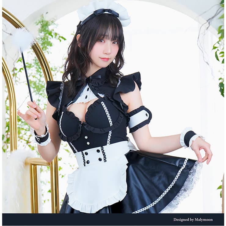 ロココノワールレザーメイド2TYPE[品番：MYMT0000686]｜Malymoon （マリームーン  ）のレディースファッション通販｜SHOPLIST（ショップリスト）
