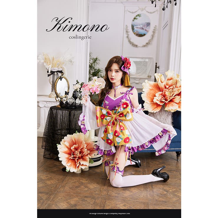 【在庫処分大特価!!】 花魁ランジェリードレス[品番：MYMT0000647]｜Malymoon （マリー コスプレ衣装