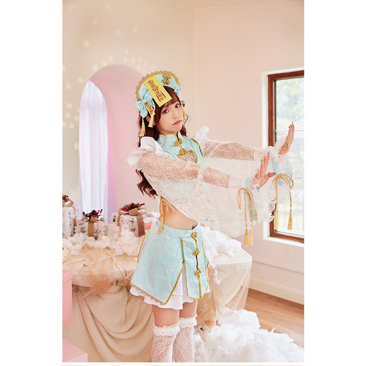 2wayキョンシー《ハロウィンコスプレ5点セット》【Malymoon マリームー
