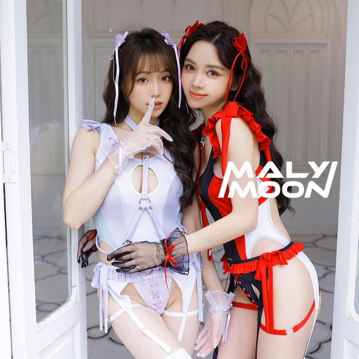 malymoon 水着 正規品]【2〜3営業日で発送】競泳水着 コスプレ サイバー ネオン