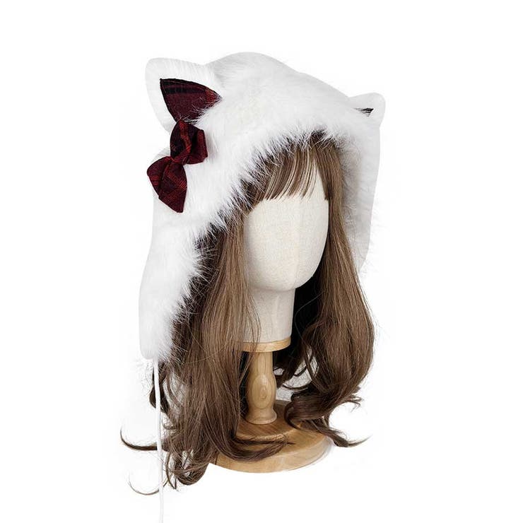 ポンポンファーキャットサンタ帽 | Malymoon  | 詳細画像4 