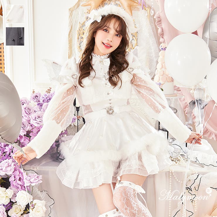 《エンジェル&デビル》ミスティフェザードレス《ハロウィンコスプレ8点セット》【M… | Malymoon  | 詳細画像1 