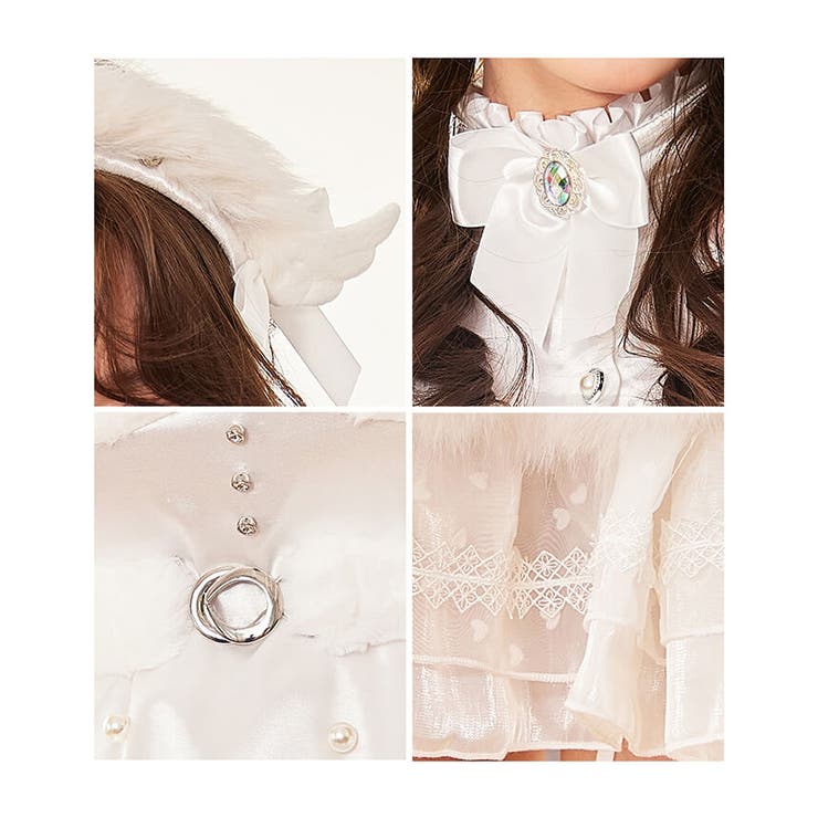 ミスティフェザードレス[品番：MYMT0001010]｜Malymoon （マリームーン