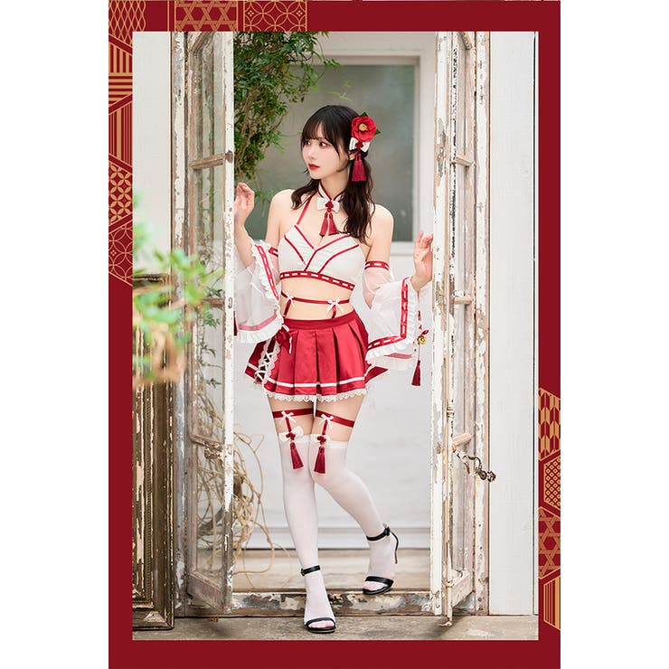 ブルーム巫女コスランジェリー | Malymoon  | 詳細画像4 
