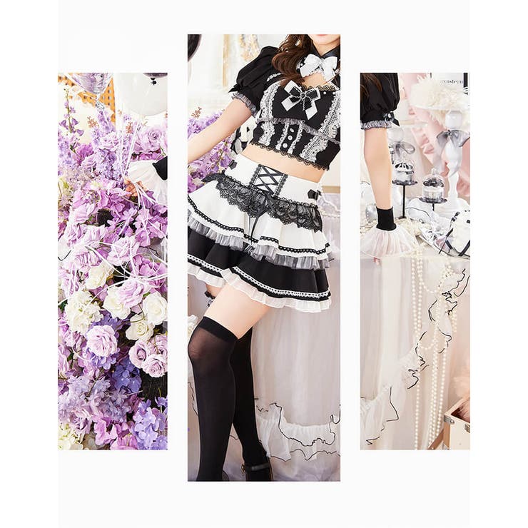 シャンデリアレースバニー[品番：MYMT0001036]｜Malymoon （マリー