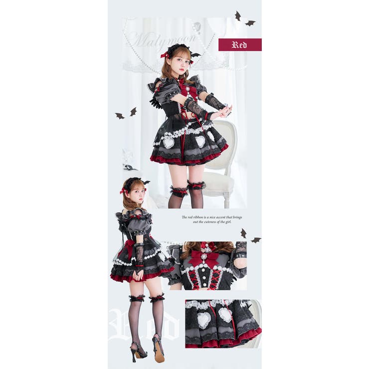 バブルハートドーリーデビル[品番：MYMT0001012]｜Malymoon