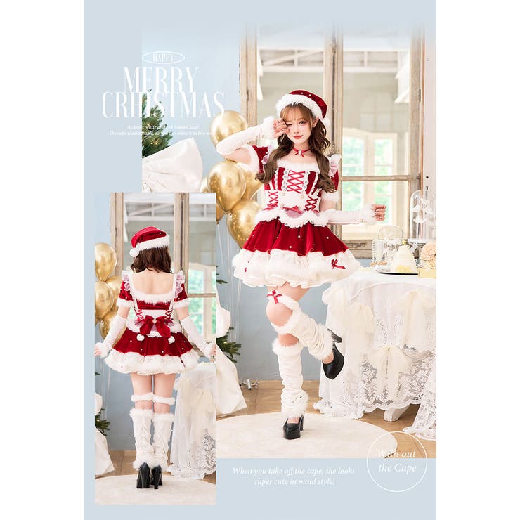 ベルベットフルールパールサンタ Malymoon/マリームーン ベルベットフルールパールサンタ[品番：MYMT0001111]｜Malymoon