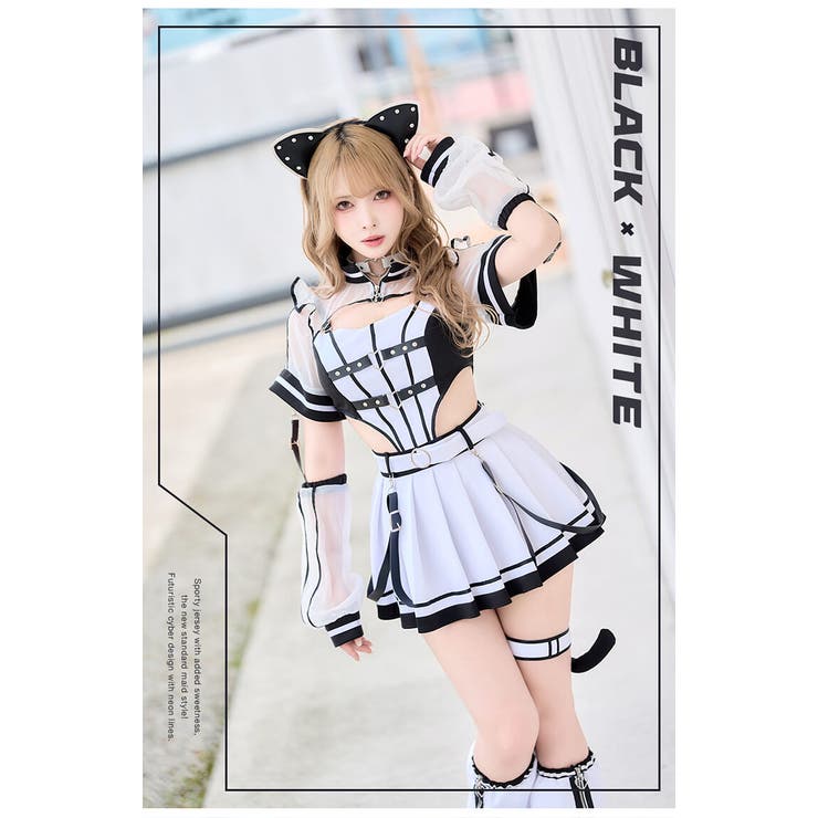 天使界隈サイドカットシアージャージキャット[品番：MYMT0001029