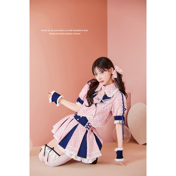 キャンディチェックアイドルブレザー《ハロウィンコスプレ8点セット》【Malymo… | Malymoon  | 詳細画像4 