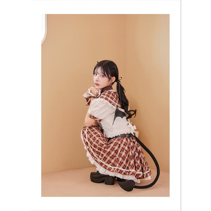 デビルチャームフリルセーラー《ハロウィンコスプレ9点セット》【Malymoon … | Malymoon  | 詳細画像9 