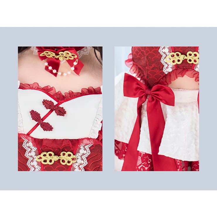 【Mumei着用】フローティーリボンもこもこチャイナガール《オリジナルコスプレ1… | Malymoon  | 詳細画像9 