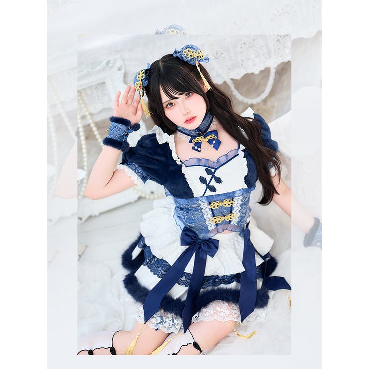 【Mumei着用】フローティーリボンもこもこチャイナガール《オリジナルコスプレ1… | Malymoon  | 詳細画像3 