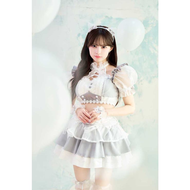 グレー | チュールミーセパレートメイドキャット | Malymoon 
