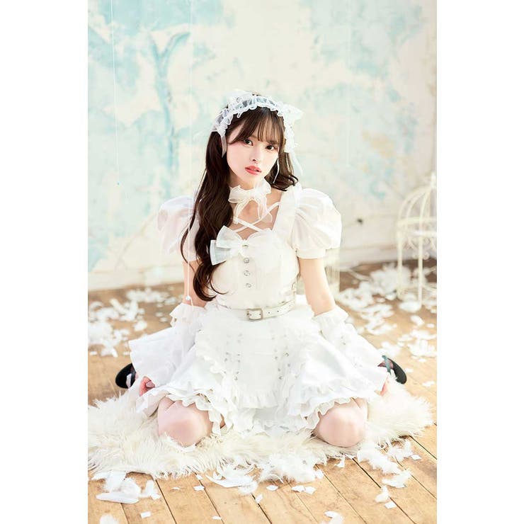 ホワイト | ティンクヴェールキャットメイド | Malymoon 