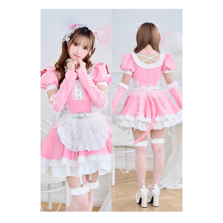 【藤咲凪着用】ティンクヴェールキャットメイド《オリジナルコスプレ10点セット》【… | Malymoon  | 詳細画像8 