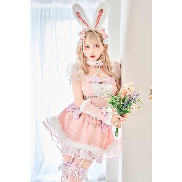 ツイードバニーセットアップ《オリジナルコスプレ12点セット》【Malymoon … | Malymoon  | 詳細画像6 