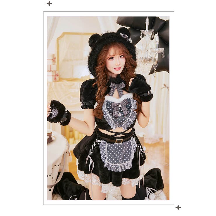 ファンシードットスノーベア[品番：MYMT0001058]｜Malymoon （マリー