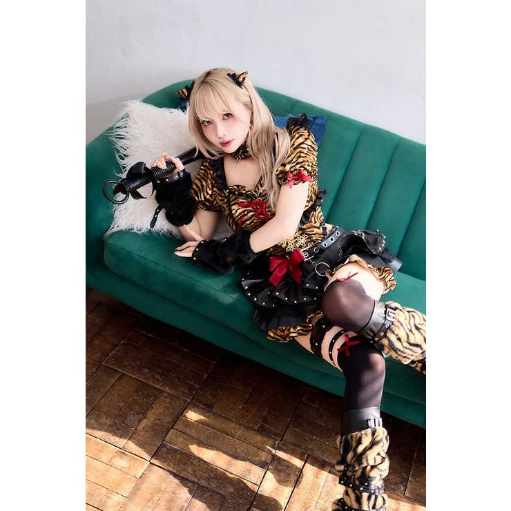 2wayレッドミューズレザー鬼《オリジナルコスプレ12点セット》【Malymoo… | Malymoon  | 詳細画像4 