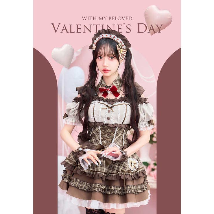 【中村里砂着用】ショコラモカミルフィーメイド《バレンタインコスプレ10点セット》… | Malymoon  | 詳細画像5 